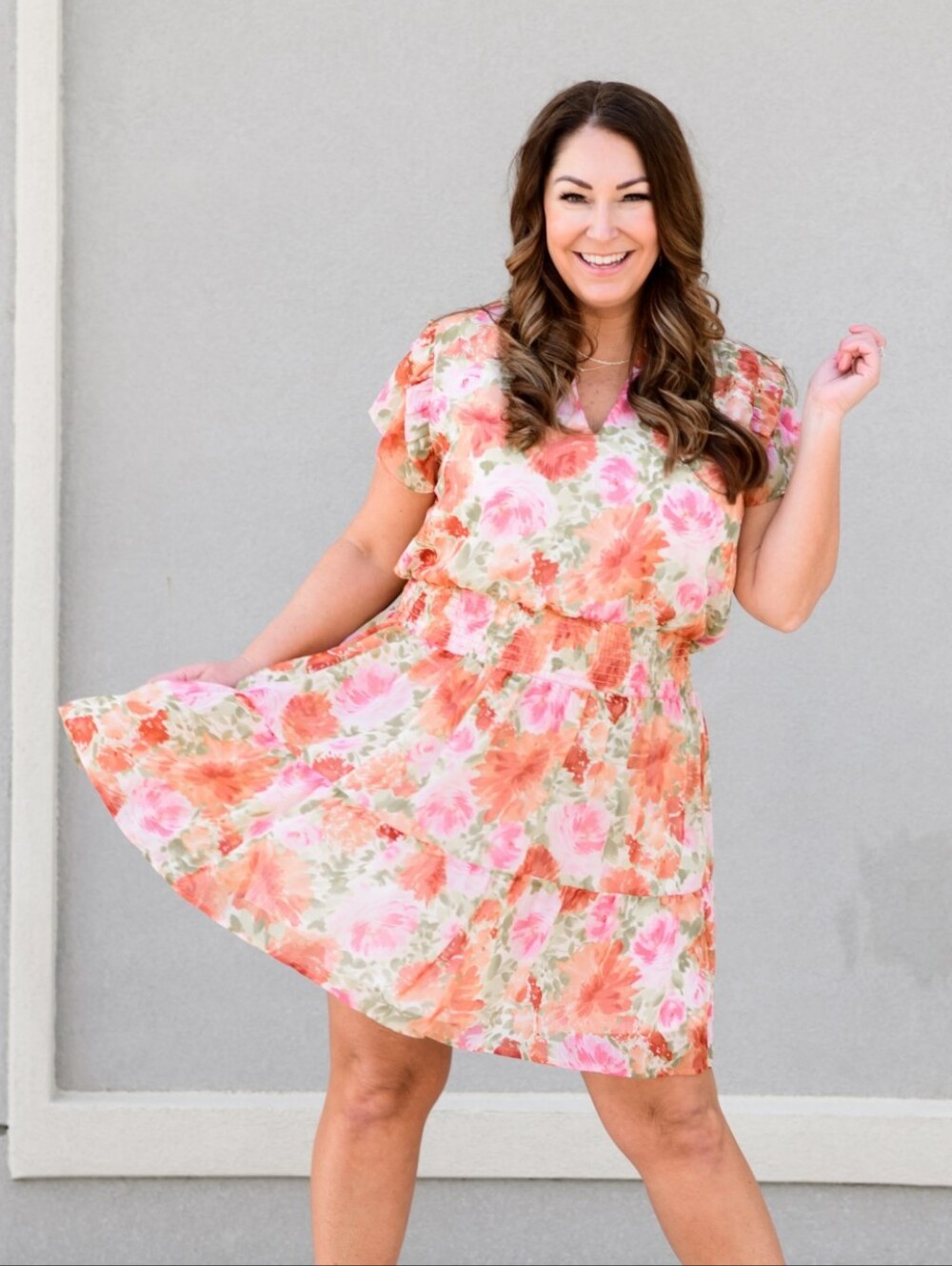 Gibsonlook Floral Dress